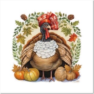 Thanksgiving Turkey Posters and Art